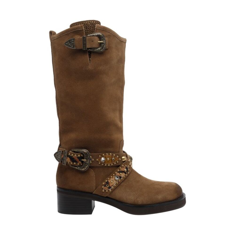 Kurt Geiger Women Western Mid Biker Boots